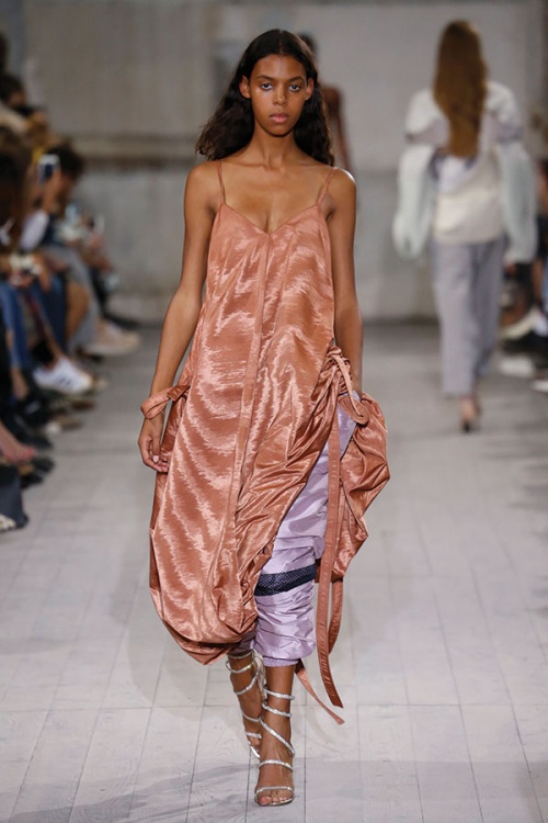 Dress with a crooked hem from Y/Project